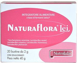 Naturaflora Lei NutraLabs probiotico per l'equilibrio del microbiota vaginale